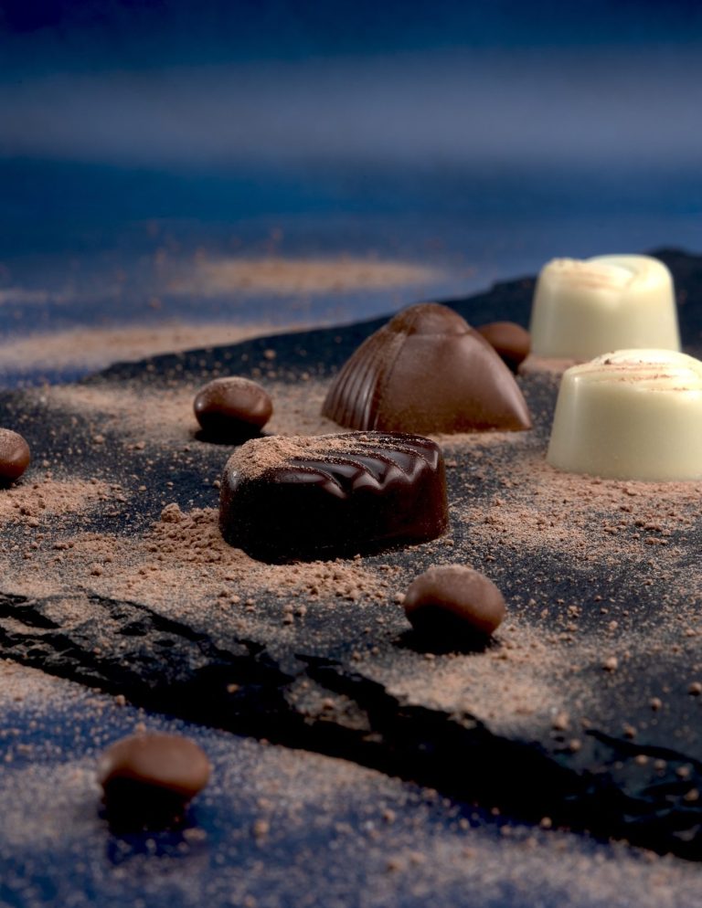 Photographie culinaire chocolaterie